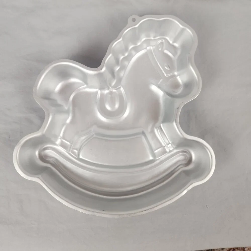 Vintage 1984 Rocking Horse Carousel Wilton Cake Pan 2105-2388